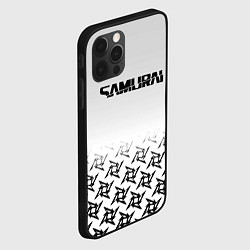 Чехол для iPhone 12 Pro Max Samurai logo japan, цвет: 3D-черный — фото 2