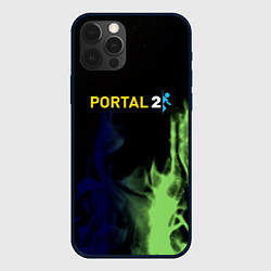 Чехол для iPhone 12 Pro Max Portal fire steel, цвет: 3D-черный