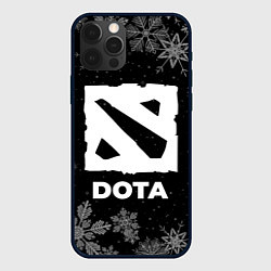 Чехол для iPhone 12 Pro Max Снежный Dota, цвет: 3D-черный