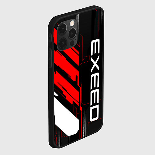 Чехол iPhone 12 Pro Max Exeed - red uniform / 3D-Черный – фото 2