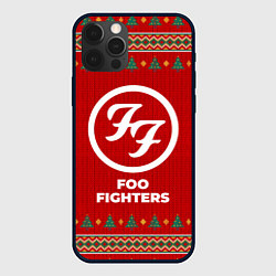 Чехол для iPhone 12 Pro Max Foo Fighters new year, цвет: 3D-черный