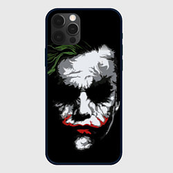 Чехол для iPhone 12 Pro Max Joker - хит леджер, цвет: 3D-черный