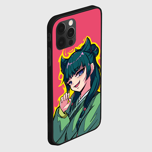 Чехол iPhone 12 Pro Max Монолог фармацевта - Маомао / 3D-Черный – фото 2