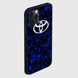 Чехол для iPhone 12 Pro Max Toyota blue energy, цвет: 3D-черный — фото 2