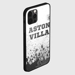 Чехол для iPhone 12 Pro Max Aston Villa - white gradient посередине, цвет: 3D-черный — фото 2