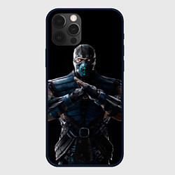 Чехол для iPhone 12 Pro Max Mortal kombat - Sub Zero, цвет: 3D-черный
