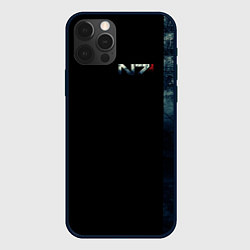 Чехол для iPhone 12 Pro Max Shepard N7 - светлый, цвет: 3D-черный