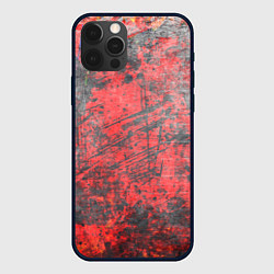 Чехол для iPhone 12 Pro Max Абстракция - grunge vibe, цвет: 3D-черный