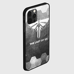 Чехол для iPhone 12 Pro Max The Last Of Us - grey gradient, цвет: 3D-черный — фото 2