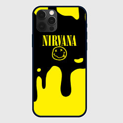 Чехол для iPhone 12 Pro Max Нирвана потёки, цвет: 3D-черный