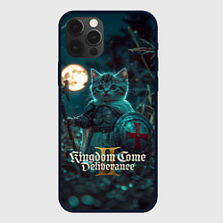Чехол iPhone 12 Pro Max Kingdom Come Deliverance 2 котенок рыцарь