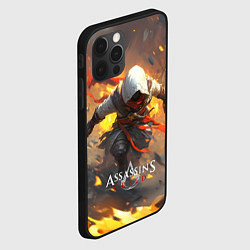 Чехол для iPhone 12 Pro Max Assassins Creed, цвет: 3D-черный — фото 2