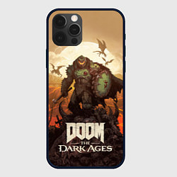 Чехол для iPhone 12 Pro Max Палач рока Doom the dark ages, цвет: 3D-черный