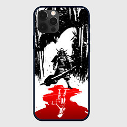 Чехол для iPhone 12 Pro Max Assassins creed shadows - два ассасина, цвет: 3D-черный