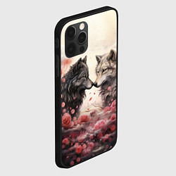 Чехол для iPhone 12 Pro Max Волчья верность, цвет: 3D-черный — фото 2