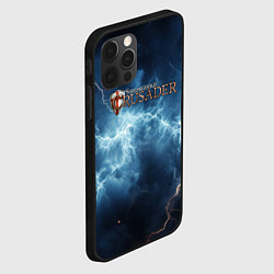 Чехол для iPhone 12 Pro Max Stronghold сrusader сила молний, цвет: 3D-черный — фото 2