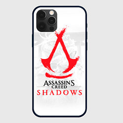 Чехол iPhone 12 Pro Max Assassins Creed Shadows - samurai