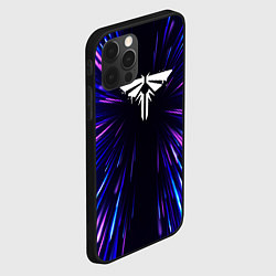 Чехол для iPhone 12 Pro Max The Last Of Us neon energy, цвет: 3D-черный — фото 2
