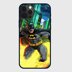 Чехол для iPhone 12 Pro Max Бэтмен в ярости, цвет: 3D-черный