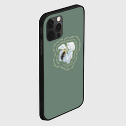 Чехол для iPhone 12 Pro Max Весна пчела на цветке, цвет: 3D-черный — фото 2