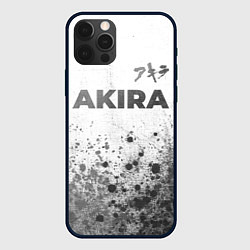 Чехол для iPhone 12 Pro Max Akira - white gradient посередине, цвет: 3D-черный