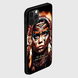 Чехол для iPhone 12 Pro Max Все дуреют с этой косметики, цвет: 3D-черный — фото 2