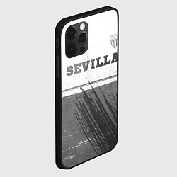 Чехол для iPhone 12 Pro Max Sevilla - white gradient посередине, цвет: 3D-черный — фото 2