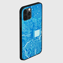 Чехол для iPhone 12 Pro Max Системная плата, цвет: 3D-черный — фото 2