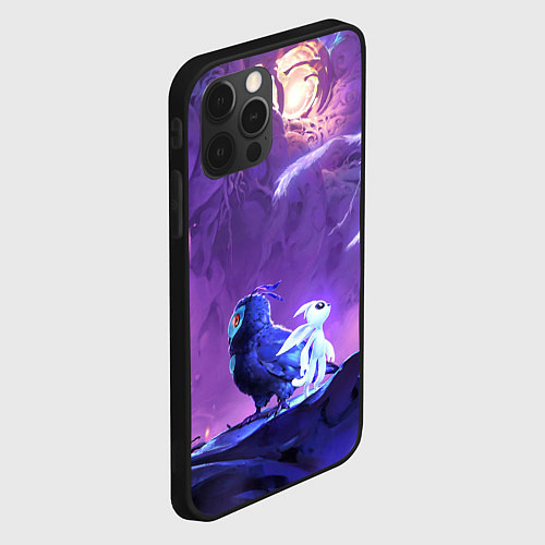 Чехол iPhone 12 Pro Max Ori and the Will of the Wisps / 3D-Черный – фото 2