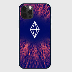 Чехол для iPhone 12 Pro Max The Sims red energy, цвет: 3D-черный