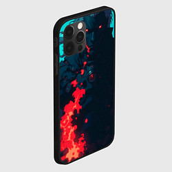 Чехол для iPhone 12 Pro Max Кибер-маг, цвет: 3D-черный — фото 2
