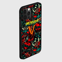 Чехол для iPhone 12 Pro Max God of War битва огня, цвет: 3D-черный — фото 2