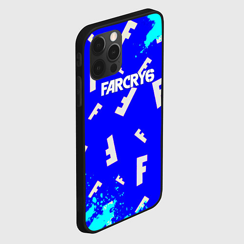 Чехол iPhone 12 Pro Max Farcry 6 pattern / 3D-Черный – фото 2