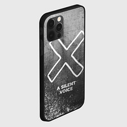 Чехол для iPhone 12 Pro Max A Silent Voice - grey gradient, цвет: 3D-черный — фото 2