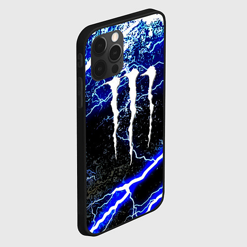 Чехол iPhone 12 Pro Max Monster storm energy / 3D-Черный – фото 2