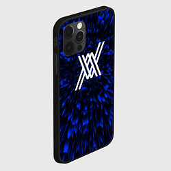 Чехол для iPhone 12 Pro Max Darling in the FranXX blue energy, цвет: 3D-черный — фото 2