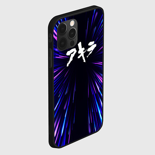 Чехол iPhone 12 Pro Max Akira neon energy / 3D-Черный – фото 2