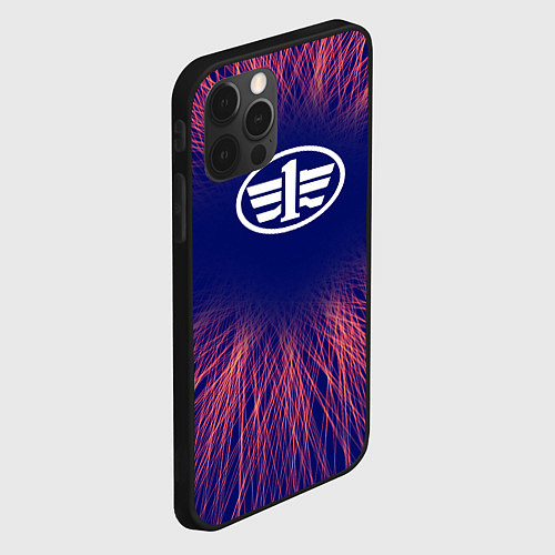 Чехол iPhone 12 Pro Max FAW red energy / 3D-Черный – фото 2