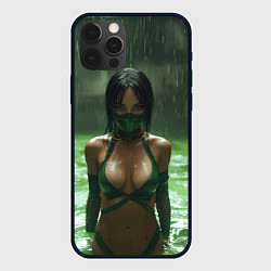 Чехол для iPhone 12 Pro Max Jade Mortal Kombat, цвет: 3D-черный