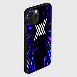 Чехол для iPhone 12 Pro Max Darling in the FranXX neon energy, цвет: 3D-черный — фото 2