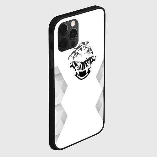Чехол iPhone 12 Pro Max Goblin Slayer white poly / 3D-Черный – фото 2