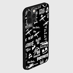 Чехол для iPhone 12 Pro Max Черно белые логотипы игр, цвет: 3D-черный — фото 2