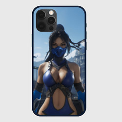 Чехол для iPhone 12 Pro Max Китана из Мортал комбат, цвет: 3D-черный