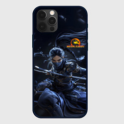 Чехол для iPhone 12 Pro Max Китана в прыжке, цвет: 3D-черный