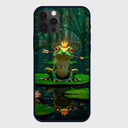 Чехол для iPhone 12 Pro Max Царевна лягушка русские сказки, цвет: 3D-черный