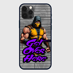 Чехол для iPhone 12 Pro Max Мортал комбат скорпион, цвет: 3D-черный