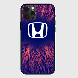 Чехол для iPhone 12 Pro Max Honda red energy, цвет: 3D-черный
