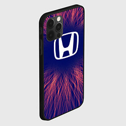 Чехол для iPhone 12 Pro Max Honda red energy, цвет: 3D-черный — фото 2