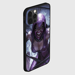 Чехол для iPhone 12 Pro Max Милина без маски, цвет: 3D-черный — фото 2