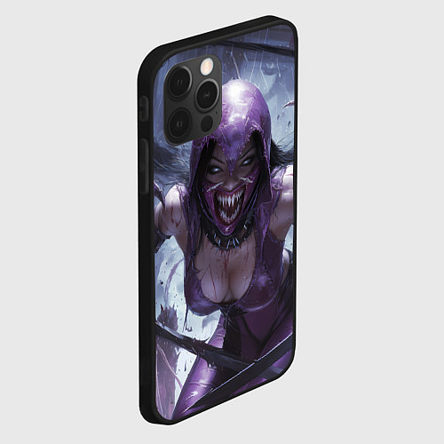 Чехол iPhone 12 Pro Max Милина без маски / 3D-Черный – фото 2